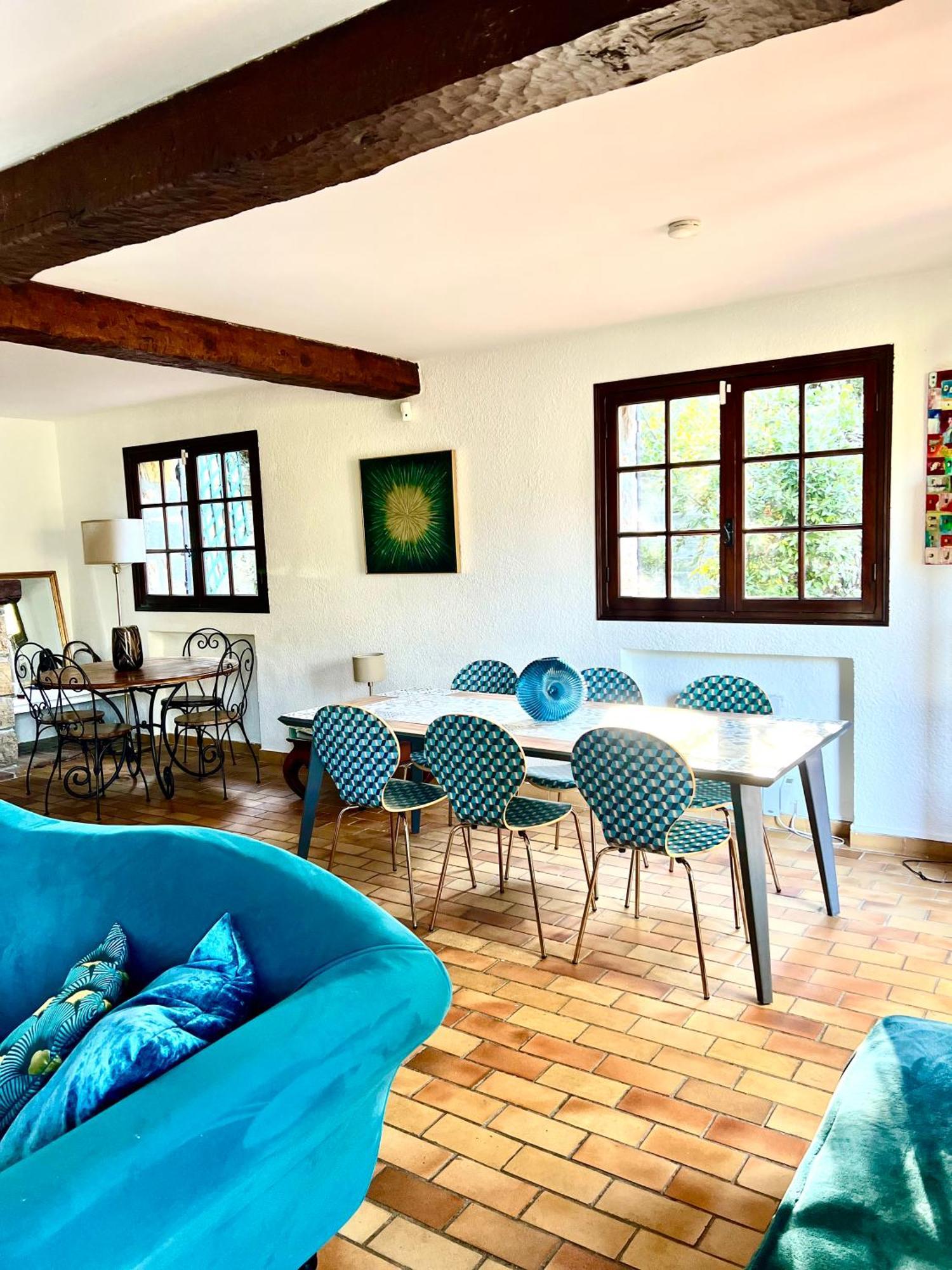 Entre Nice Et Monaco Grande Villa Avec Piscine Privee 12 Personnes Drap Exterior foto